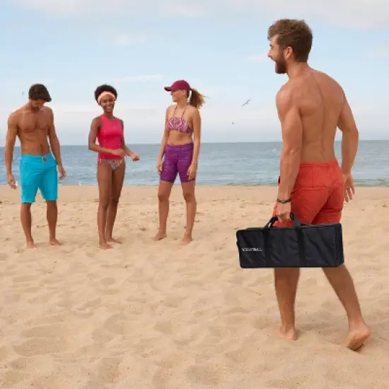 Franklin Sports Steel Volleyball Net System image {1}