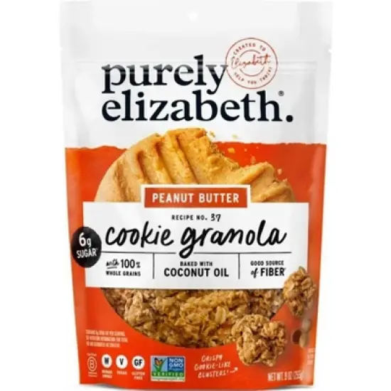 Purely Elizabeth Peanut Butter Cookie Granola - 9oz image {4}
