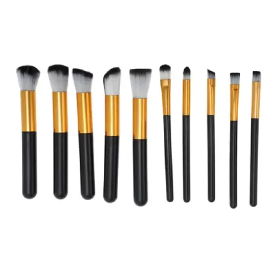 Unique Bargains Lightweight Makeup Brush 10 Pcs image {6}