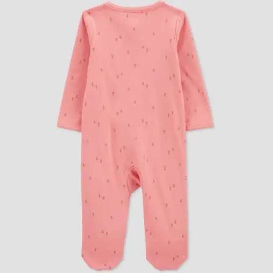 Carter's Just One You&reg;️ Baby Girls' Floral Little Sister Sleep N' Play - Pink image {2}