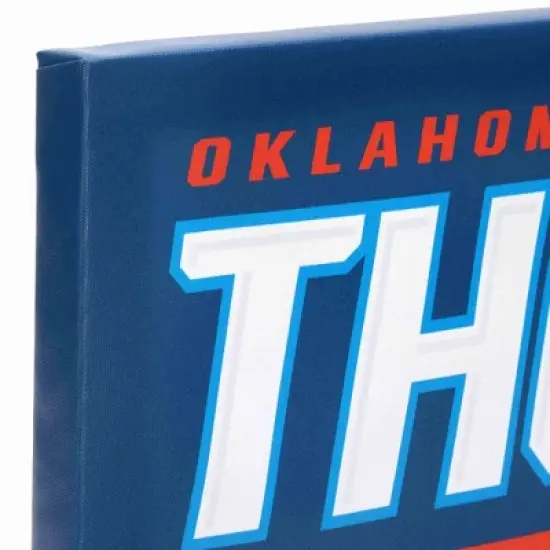 NBA Oklahoma City Thunder Tradition Canvas Wall Sign image {3}