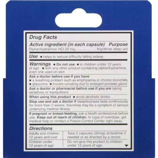 Dormin Sleep-Aid Capsules 72 count image {1}