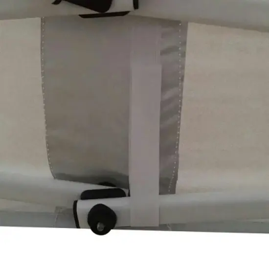 Resenkos Backyard Garden Canopy, Camping Canopy Screen Tent,13' x 13' Pop Up Canopy Tent, Instant Sun Shelter, Tents for Parties,White image {3}