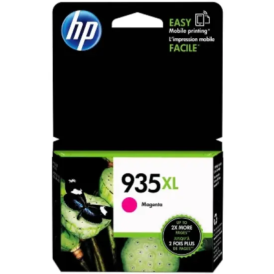 HP 935XL High Yield Magenta Original Ink Cartridge, ~825 pages, C2P25AN#140 image {6}