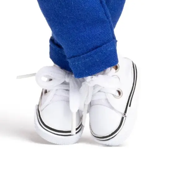 HarperIman Mia 14'' Plush Linen Doll image {5}