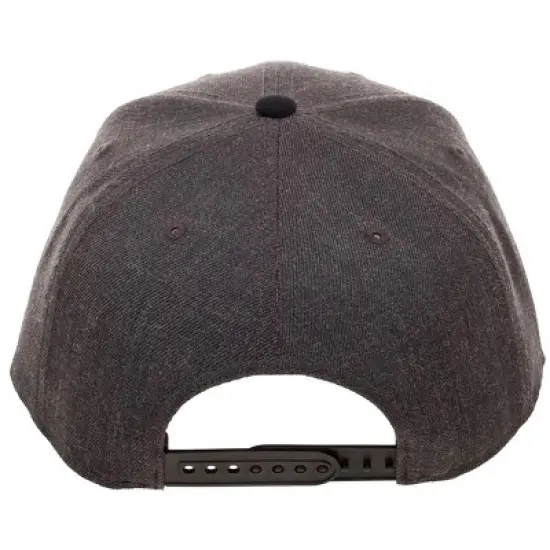 Jurassic Park Hat Classic Logo Curved Snapback Cap Grey image {2}