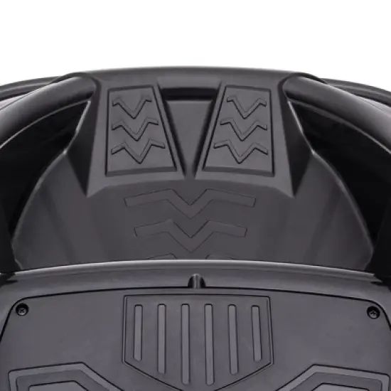 Aosom 12V Kids Bumper Car, 360&deg; Rotation Electric Ride On Car, Twins Motor Battery Powered Toy, w/ Parent Remote Control, Safety Belt, Colorful LED Lights, for Boys and Girls, Black image {4}