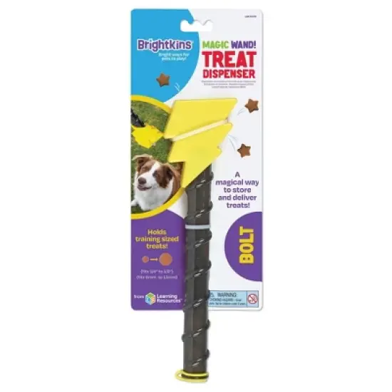 Brightkins Magic Wand Bolt Treat Dog Toy Dispenser image {2}