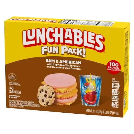Lunchables Ham & American Cheese Cracker Stackers - 9.1oz image {7}