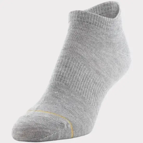 All Pro Women's Lightweight 10+2 Bonus Pack No Show Tab Socks - White/Gray/Black 4-10 image {2}