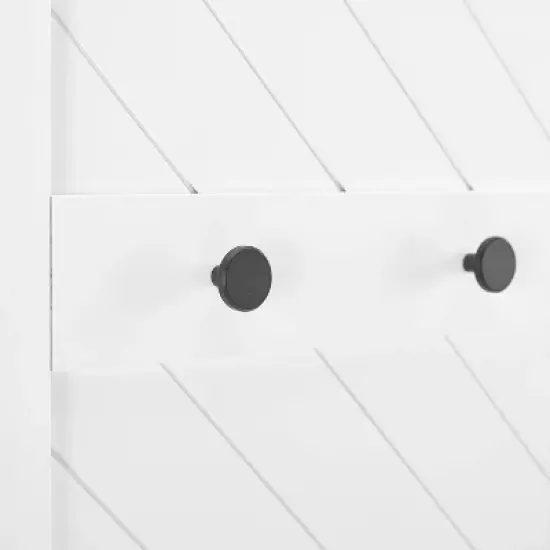 Kayce Hall Tree White - Crosley image {8}