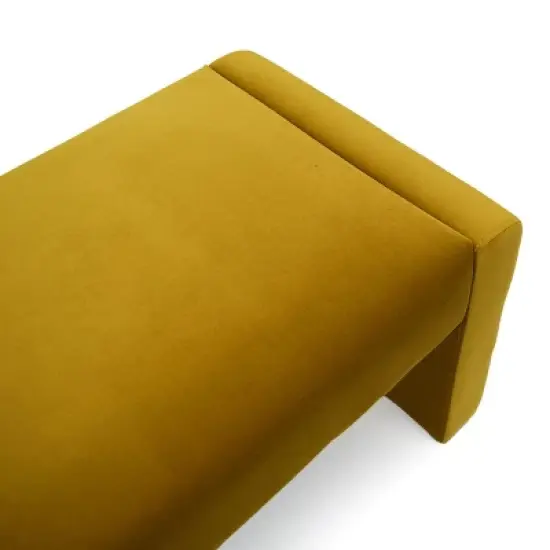 Kaia 47" Upholstered Bench-The Pop Maison image {4}