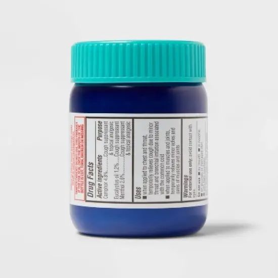 Cough Suppressant & Topical Analgesic Chest Rub Ointment - 1.76oz - up&up&trade; image {2}