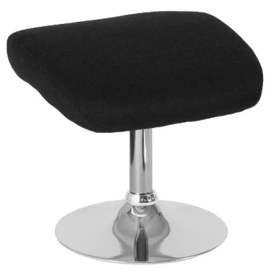 Flash Furniture Egg Series Ottoman Footrest with Chrome Base image {8}