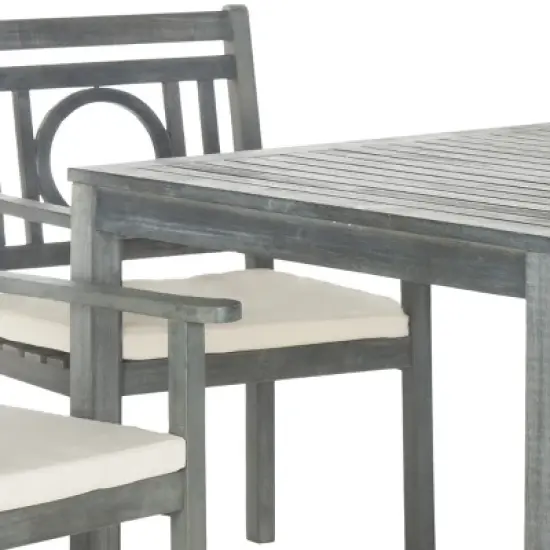 Montclair 5 Pc Dining Set - Outdoor - PAT6721 - Safavieh image {3}