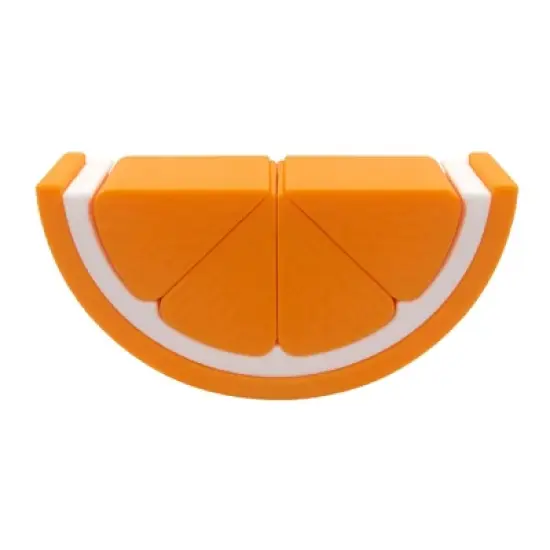 Living Textiles | PLAYGROUND Silicone Puzzle Citrus Toy image {1}