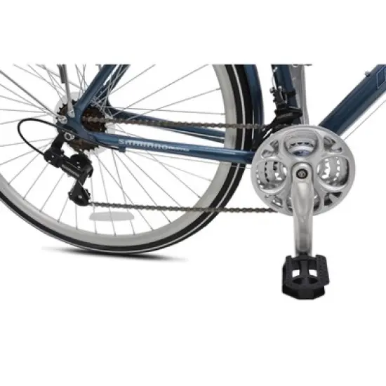 Kent Men's Ridgeway 700c/28" Hybrid Bike - Blue image {5}