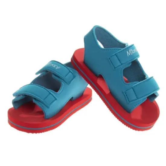 Disney Mickey Mouse Boys Dual Sizes Sandals. (Toddler/Little Kids) image {2}