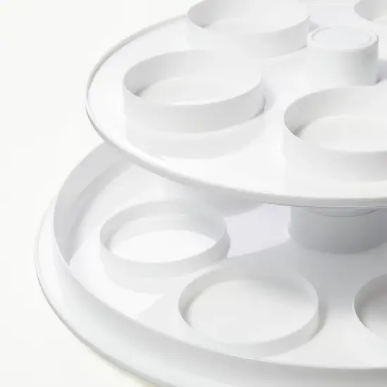 Round Cake Carrier White/Clear - Figmint&trade; image {2}