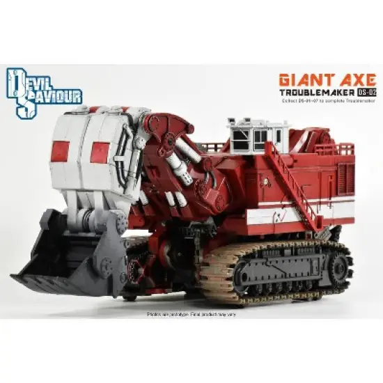 DS-02 Giant Axe | Devil Saviour Construction Combiner Action figures image {3}