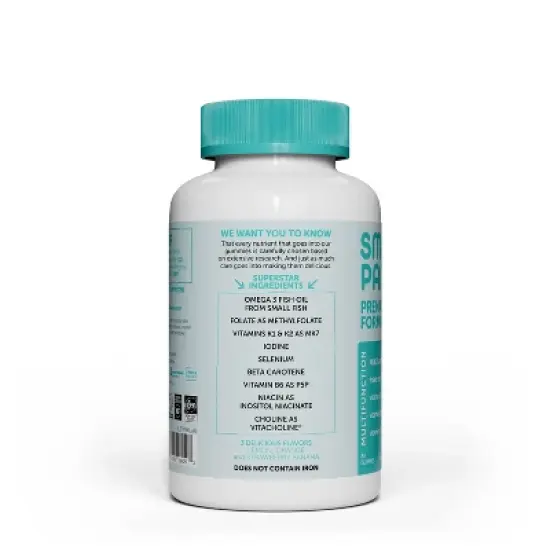 SmartyPants Prenatal Formula Multivitamin Gummies image {3}