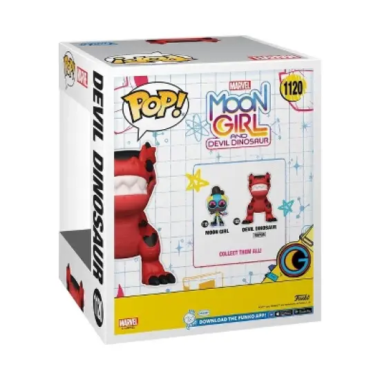 Funko POP! Marvel: Moon Girl and Devil Dinosaur - Devil Dino image {1}