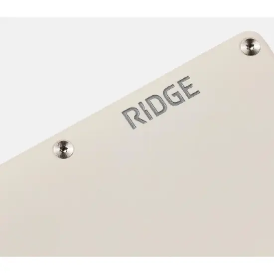 Ridge Wallet - Monaco White - Cash Strap image {9}
