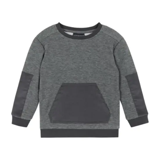 Andy & Evan  Toddler  Boys Washed Charcoal Sweat Set image {2}