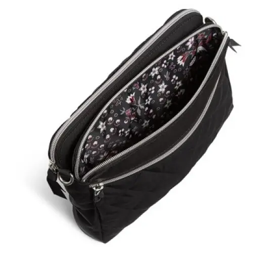 Vera Bradley Women's Microfiber Triple Compartment Crossbody Bag image {6}