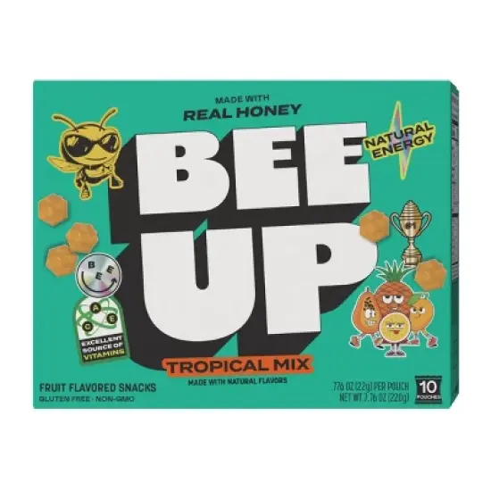 BEEUP Fruit Snacks Tropical Mix - 7.76oz image {10}