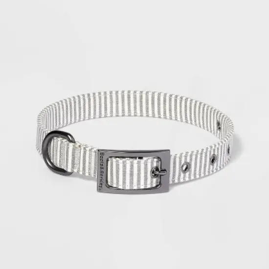 Striped Fashion Dog Collar with Pin Buckle - Boots & Barkley&trade; image {6}