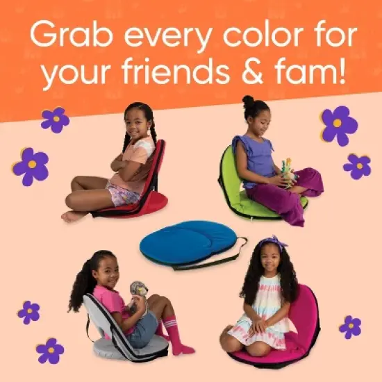 Comfortable 5-Position Folding Chair with Carrying Strap, for Kids and Adults image {6}