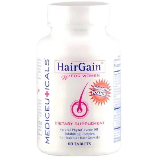 Therapro Mediceuticals HairGain Supplement for Women (60 capsules) for Female Hair Loss to Promote Healthy Hair Gain Growth image {2}