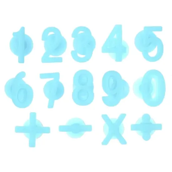 Unique Bargains Silicone Lightweight Durable Wine Glass Marker with Suction 2 Inch 14 Pcs image {7}
