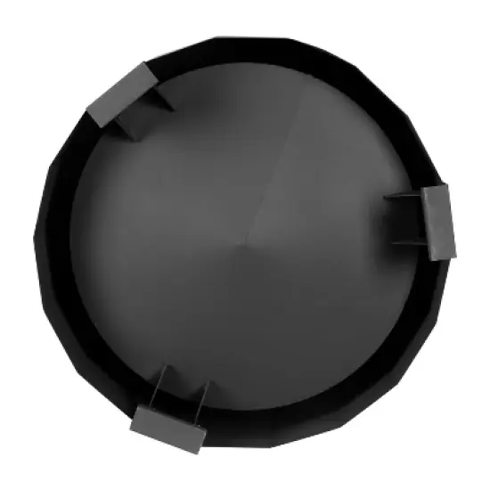 Flash Furniture Titus Commercial Grade 19.5 inch Smokeless Outdoor Firepit, Natural Wood Burning Portable Fire Pit With Waterproof Cover image {4}