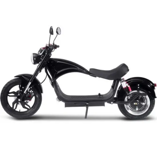 MotoTec Raven 60v 30ah 2500w Lithium Electric Scooter Red image {2}