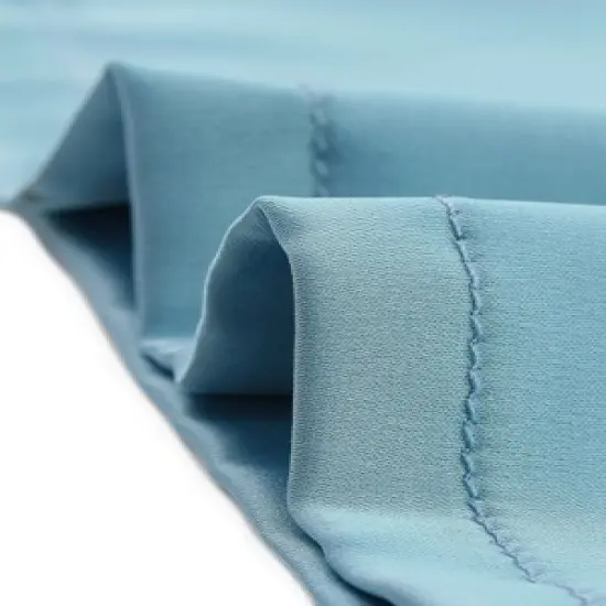 cheibear Men Satin Button Down Pajama Sets Short Sleeve Shirt and Shorts Sleepwear image {5}