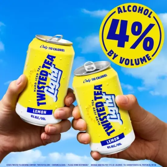 Twisted Tea Light - 12pk/12 fl oz Cans image {2}