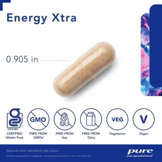 Pure Encapsulations Energy Xtra - Adaptogen Formula for Stamina* image {2}