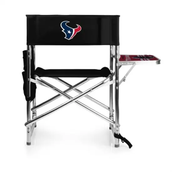 NFL Houston Texans Portable Camp Chair with Table image {4}