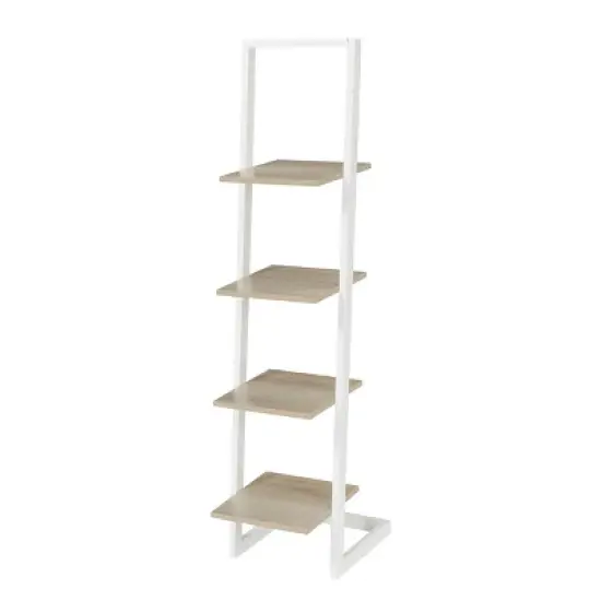 56" Designs2Go 4 Tier Ladder Bookshelf - Breighton Home image {4}