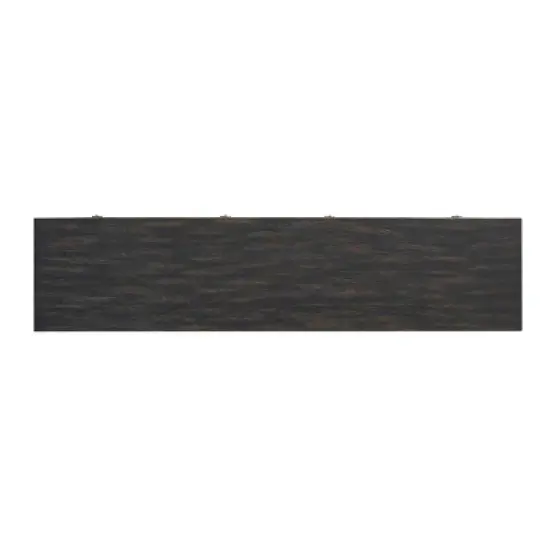 Desire Mid-Century Modern 6 Drawer Storage Credenza/Sideboard Weathered Black - Treasure Trove image {4}