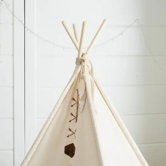 Everyday Play Tent Beige Tent - Wonder & Wise image {4}