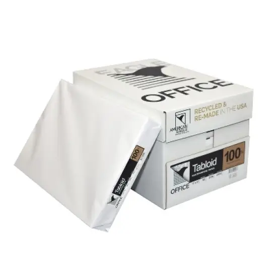 American Eagle Office 100% Recycled 11" x 17" Multipurpose Paper 20 lbs. 92 Brightness White image {2}