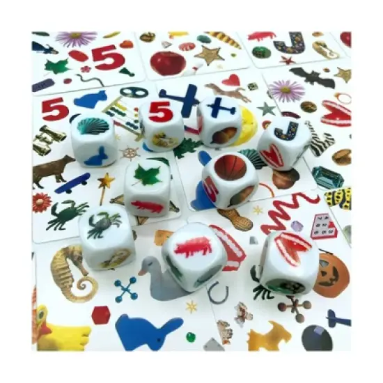 I Spy Find It Fast Dice Game: Briarpatch Educational Patterns & Board Activity, 1-4 Players, Includes Cards & Instructions image {3}