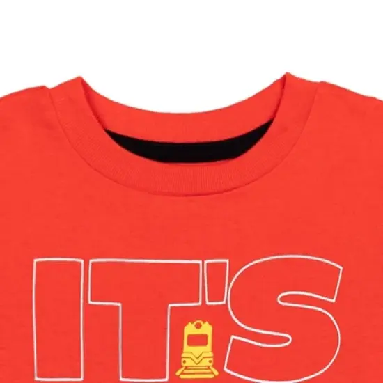 Mighty Express Nate Brock Milo 2 Pack Graphic T-Shirt Gray/Red  image {5}