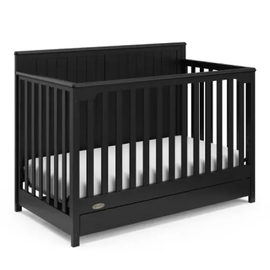 Graco Hadley 5-in-1 Convertible Crib with Drawer image {19}