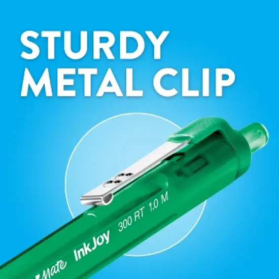 Paper Mate Ink Joy 300RT Ballpoint Pens 1.0mm Black image {6}