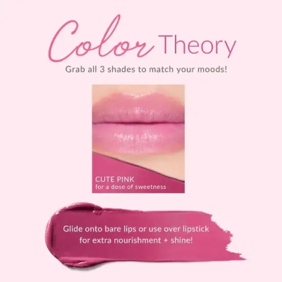 DHC Color Lip Cream Moisturizing Balm - Pink - 0.05oz image {9}