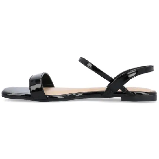 Journee Collection Womens Karren Tru Comfort Foam Pull On Sling Back Flat Sandals image {1}